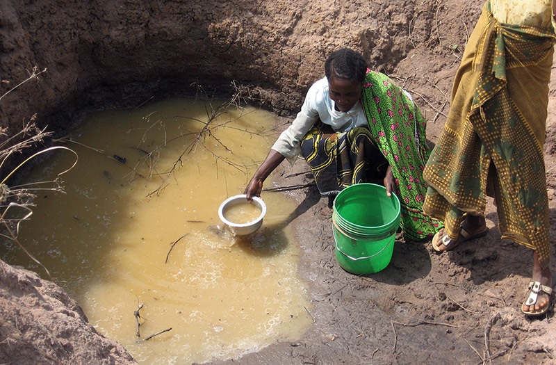 Before the well